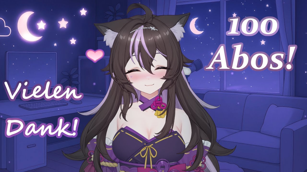 Vielen Dank für 100 Abos! Ihr seid zu süß! (*ˊᗜˋ*)/ᵗᑋᵃᐢᵏ ᵞᵒᵘ*