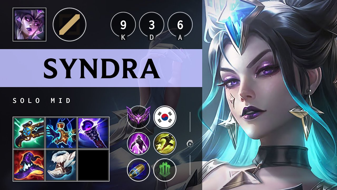 Syndra Mid vs Anivia - KR Master Patch 25.10