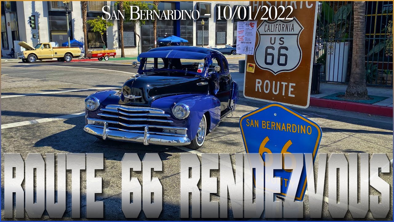 Route 66 Rendezvous Cruise San Bernardino 10/01/2022 Alaniz Beatz