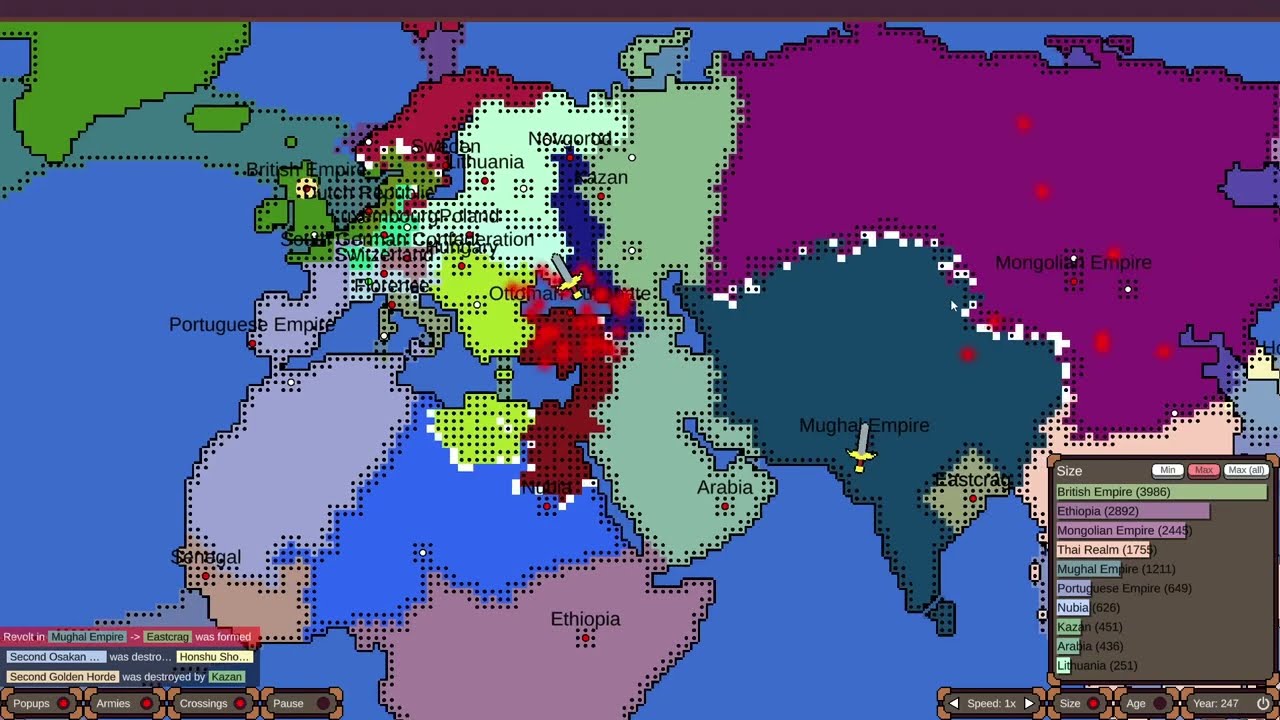Colonization Simulator: Episode 2: Liberty & War (AOC)