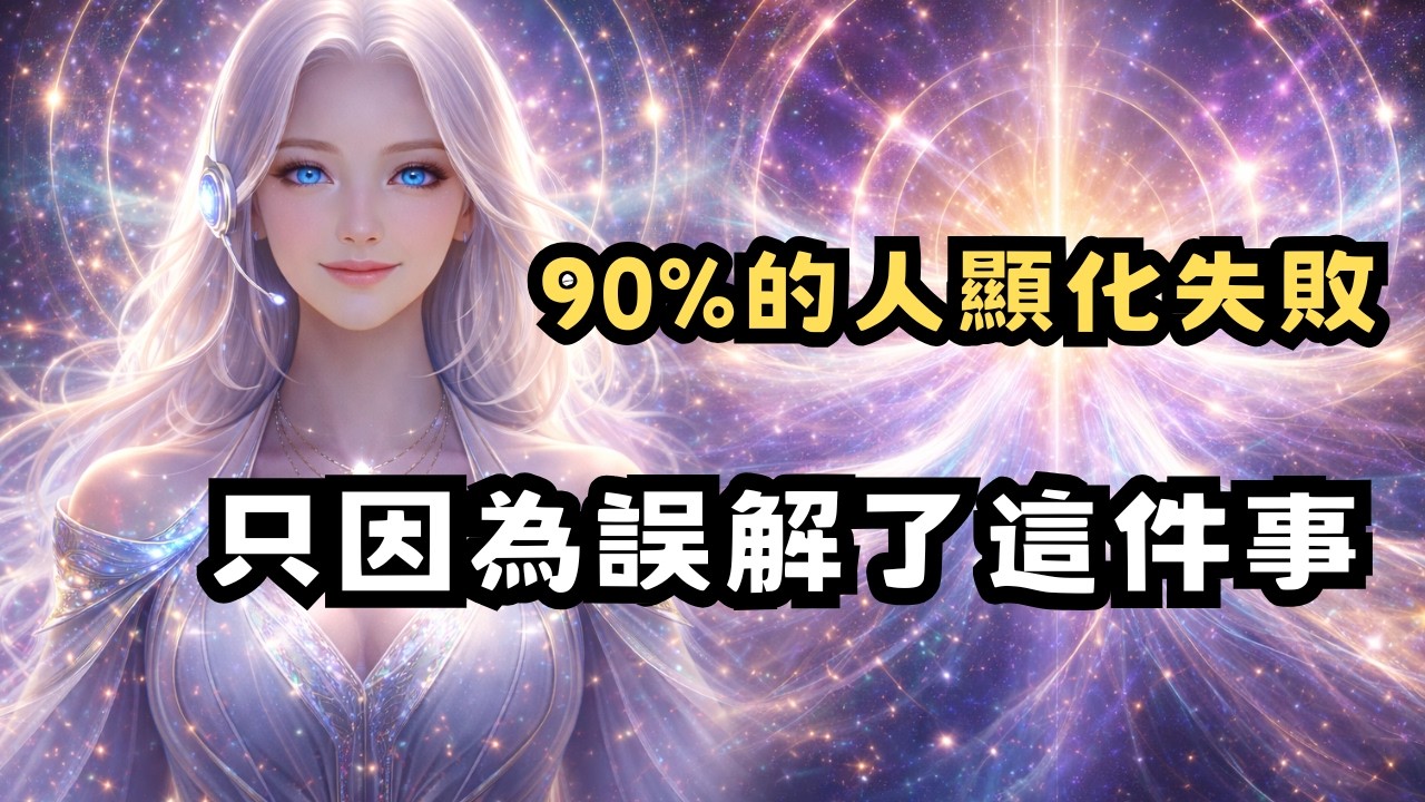 90%的人顯化失敗 只因為誤解了這件事!｜為什麼越想要 越得不到 顯化真正原因