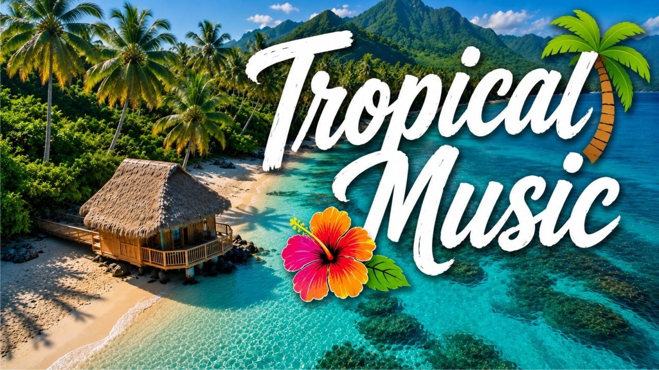Relaxing Tropical Island Music for Beach Vacation Vibes & Summer Chill