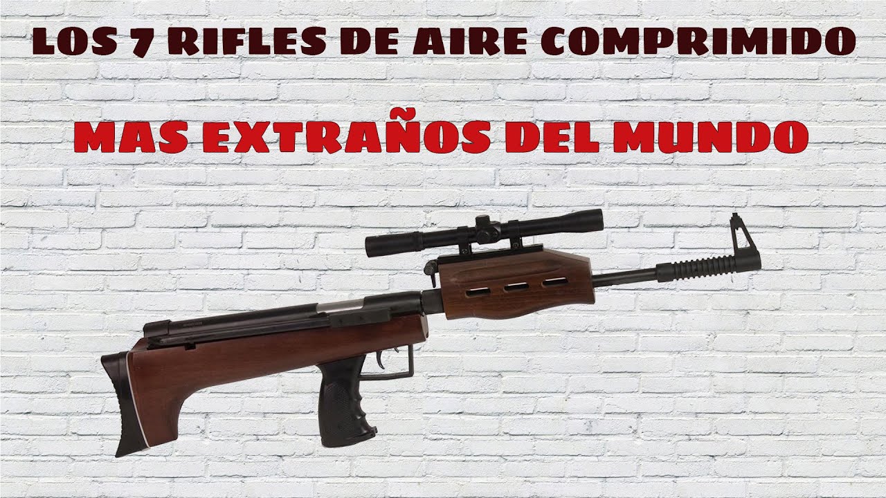 Los 7 rifles de aire comprimido mas Extraños del Mundo