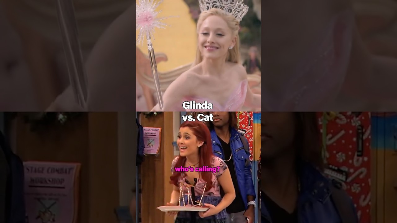 Glinda and Cat Valentine are the same energy