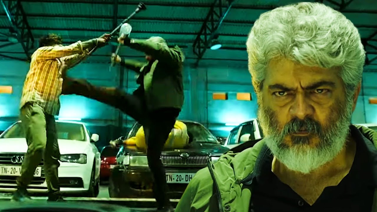 एक सवाल के जवाब के लिए Ajith Kumar ने पूरा गैंग को ख़तम कर दिया - Mass Action Scene | MAHARAKSHAK