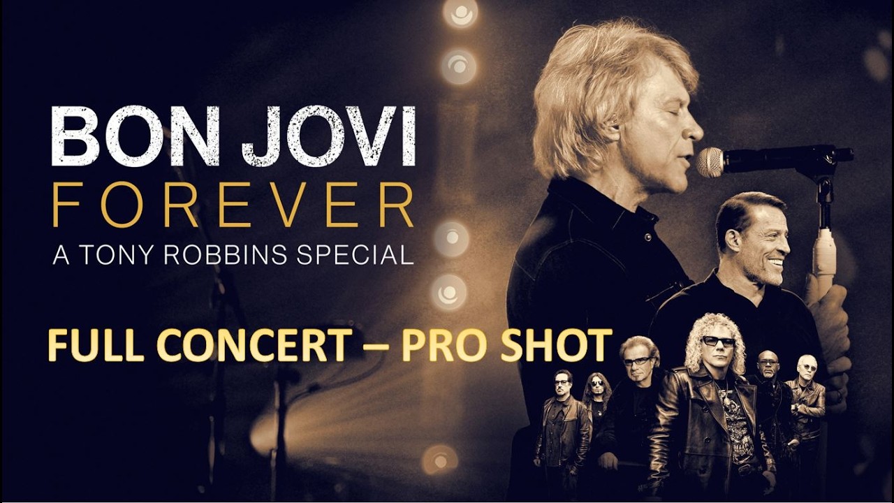 Bon Jovi - Live at Tony Robbins Special | Pro Shot | Full Concert In Video | Teaneck 2025