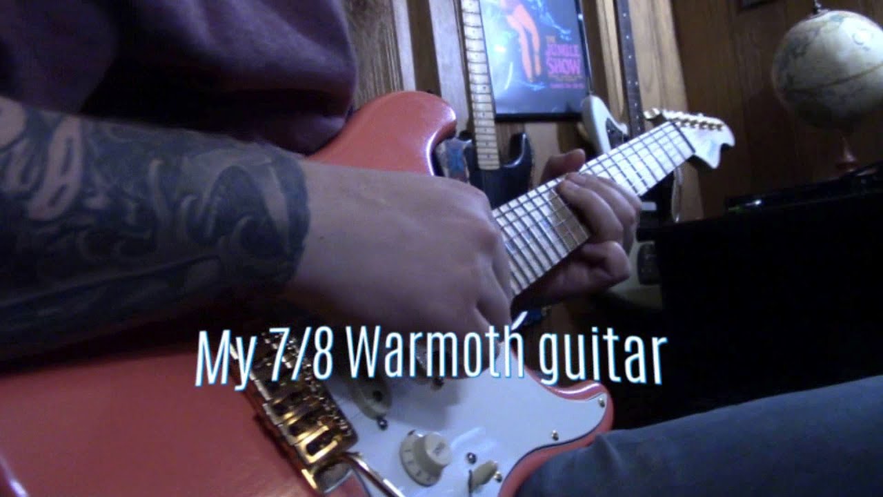 My Warmoth 7/8 guitar