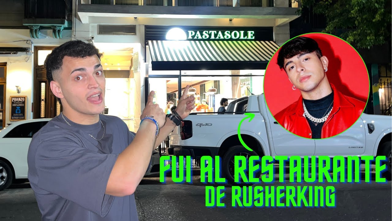 FUI AL RESTAURANTE DE RUSHERKING Y PASÓ ESTO | VLOG