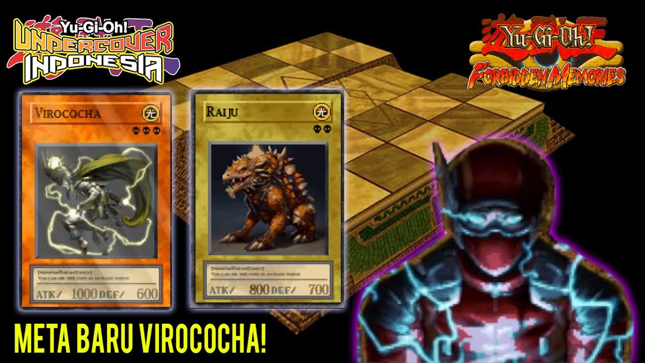 🔴Deck listrik Virococha ATK sampai 4000! | Yu-Gi-Oh! Forbidden Memories (Mythical Creatures)
