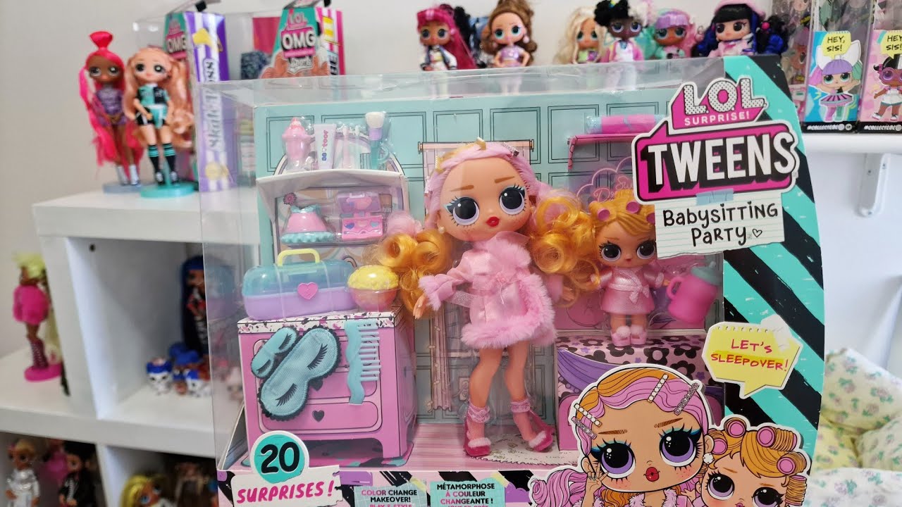 LOL TWEENS BABYSITTING PARTY 💗 IVY WINKS & BABYDOLL: CON CAMBIO COLORE 🧼