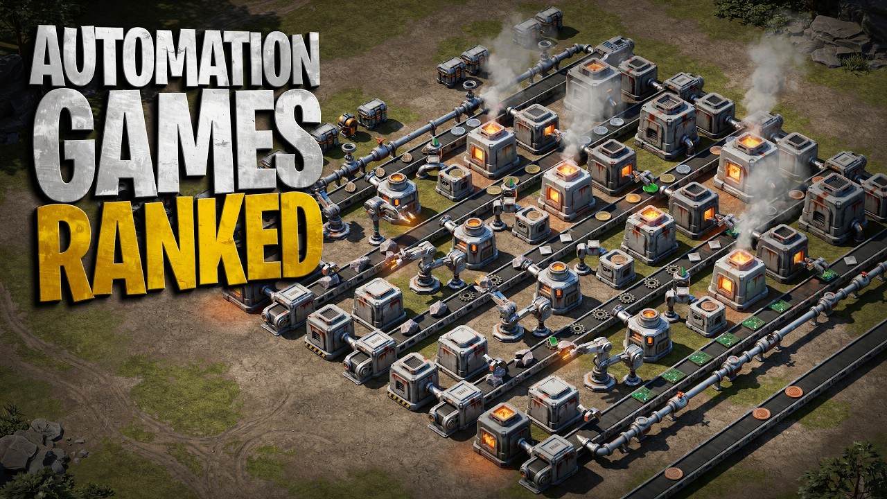 I Played 10 Automation Games and Ranked Them