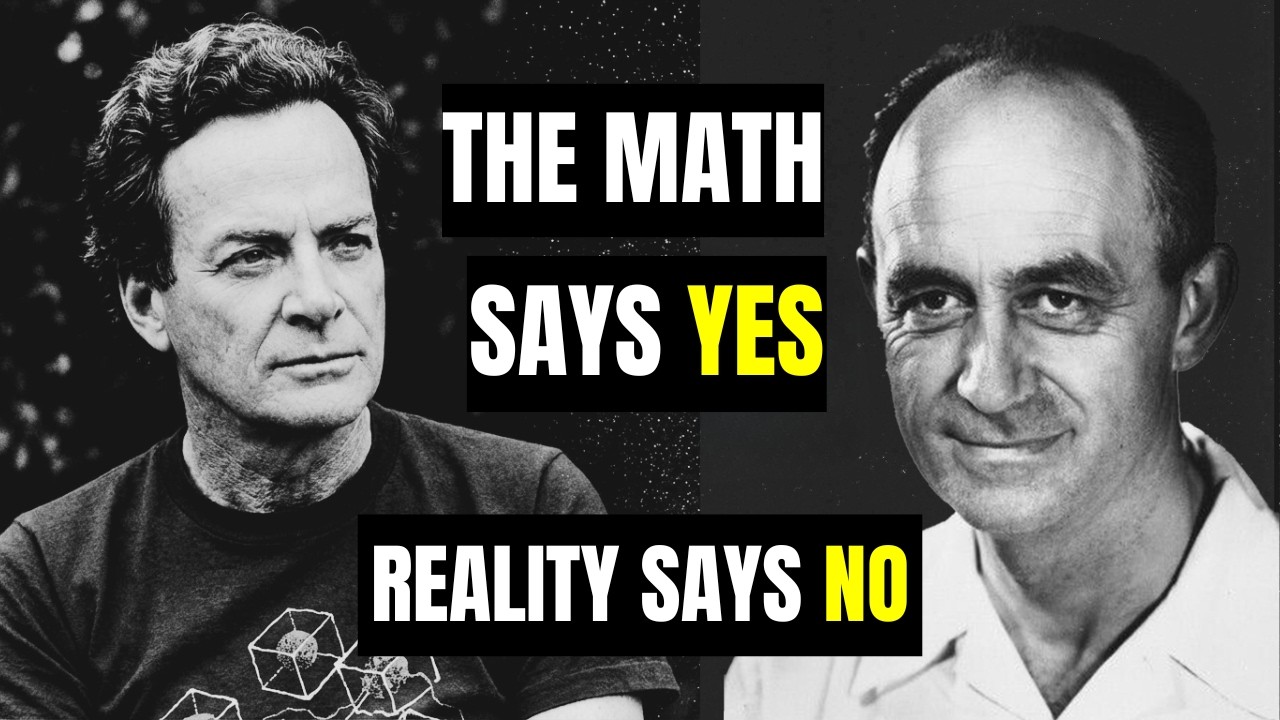 Richard Feynman SAW Von Neumann's Interstellar Travel PROOF, Where Are They?