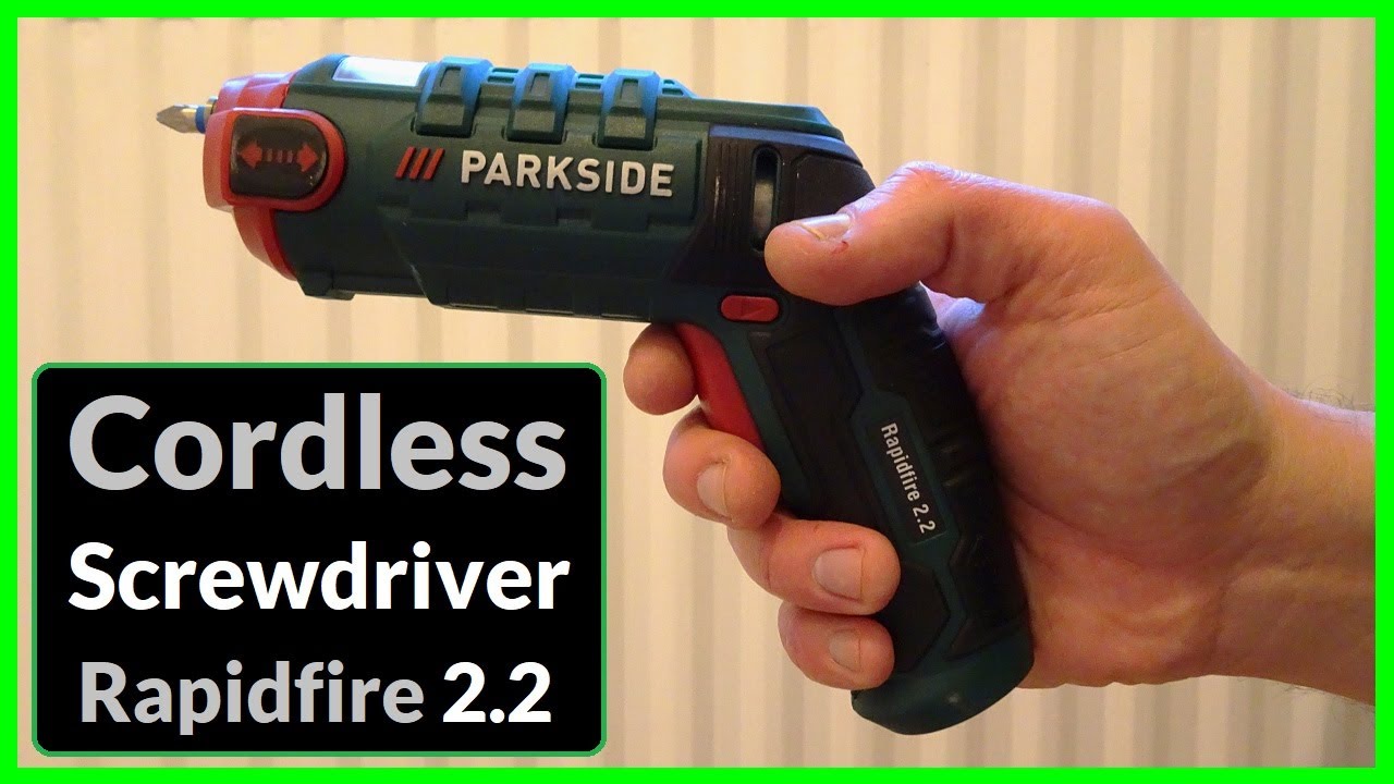 Parkside Rapidfire 2.2 Cordless Screwdriver (Testing & Review)