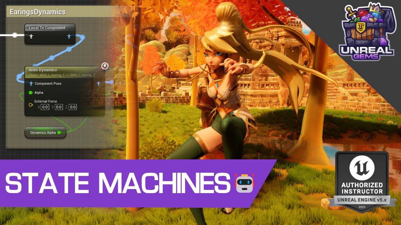 🎬 State Machines in Unreal Engine 🎮 | Create Interactive Game Systems | #UE5