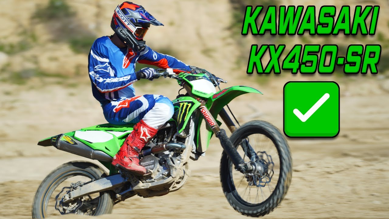 2023 KAWASAKI KX450SR FIRST RIDE✅