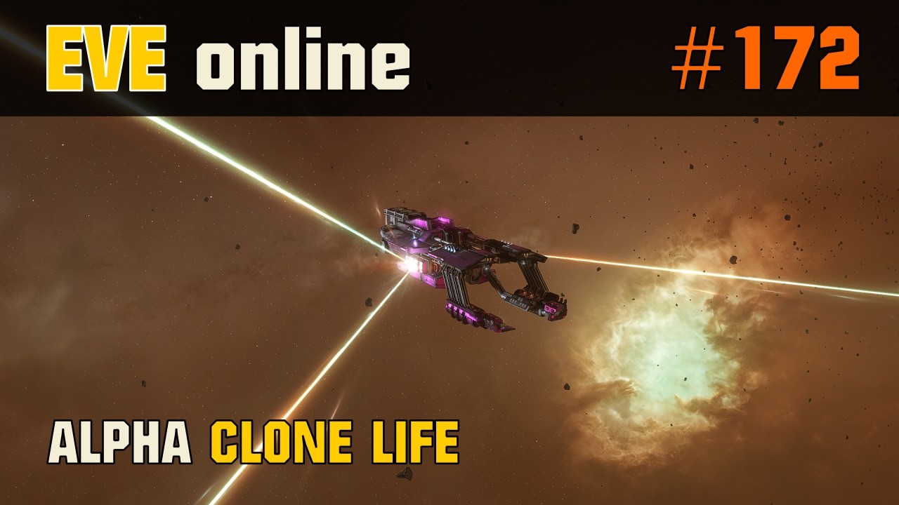 EVE Online Alpha Clone Life Ep. 172 - HiSec Kernite Mining - Day 164