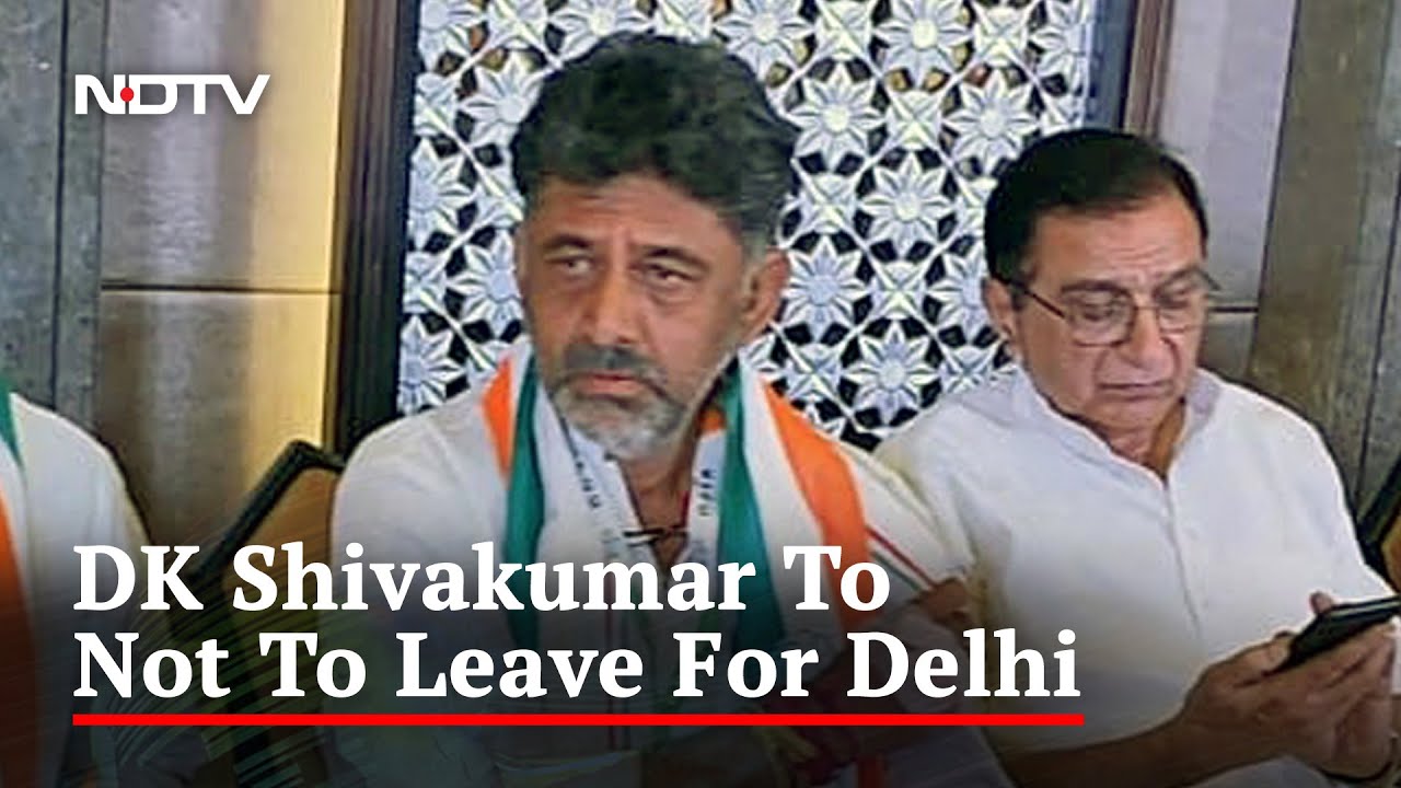 Karnataka Suspense: Siddaramaiah In Delhi, DK Shivakumar Cancels Visit