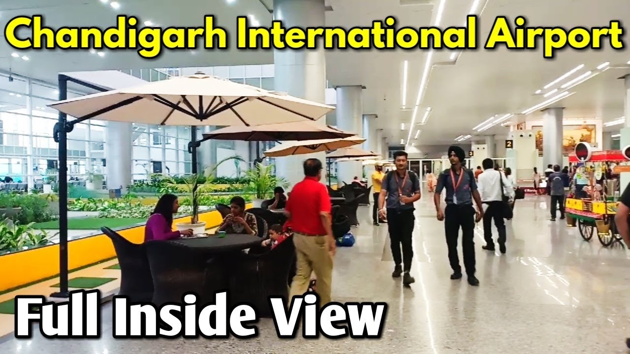 Chandigarh International Airport Full Inside View / Mohali Chandigarh International Airport