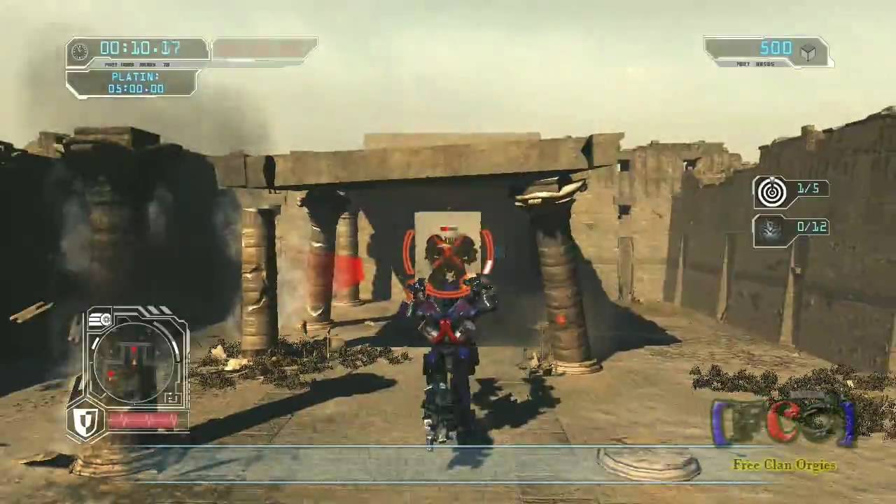 Transformers 2 - inGame Video (Optimus Prime, Jetfire, Megatron, Starscream) (HD!)