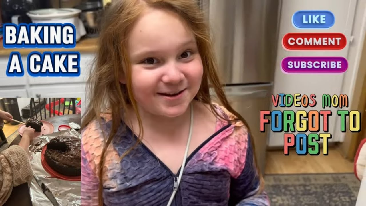 How to Bake a Cake Kids' Style | Baking my first cake! 🎂💖👍