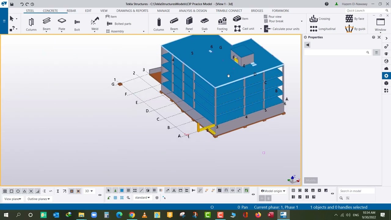 TEKLA  structure 2022 |  Navigation tools
