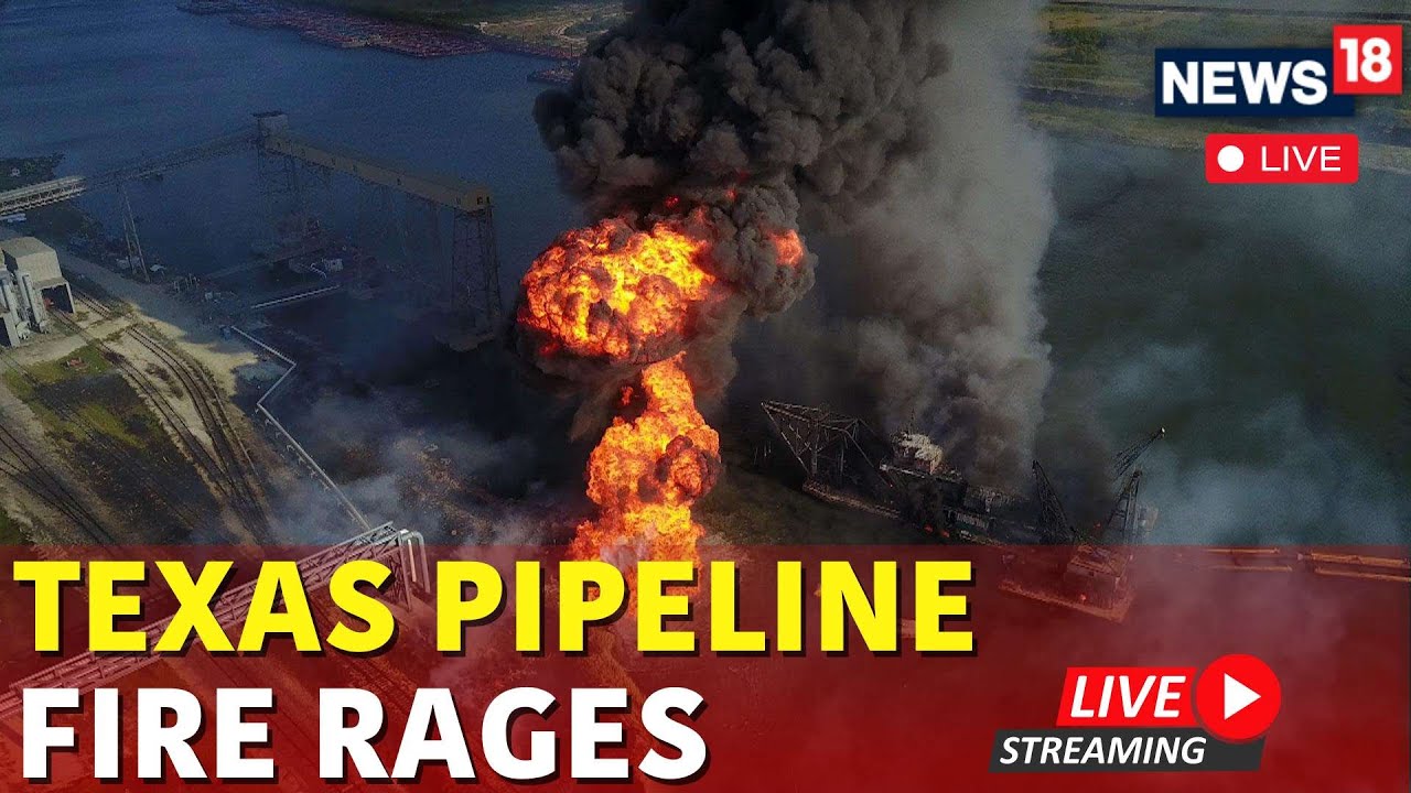 Texas Chemical Plant Explosion | Texas Chemical Plant Explosion Reaction Live | US News Live | N18G
