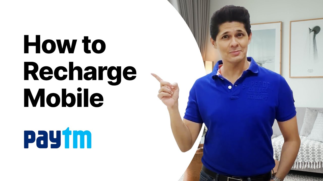How to do a Mobile Recharge on Paytm