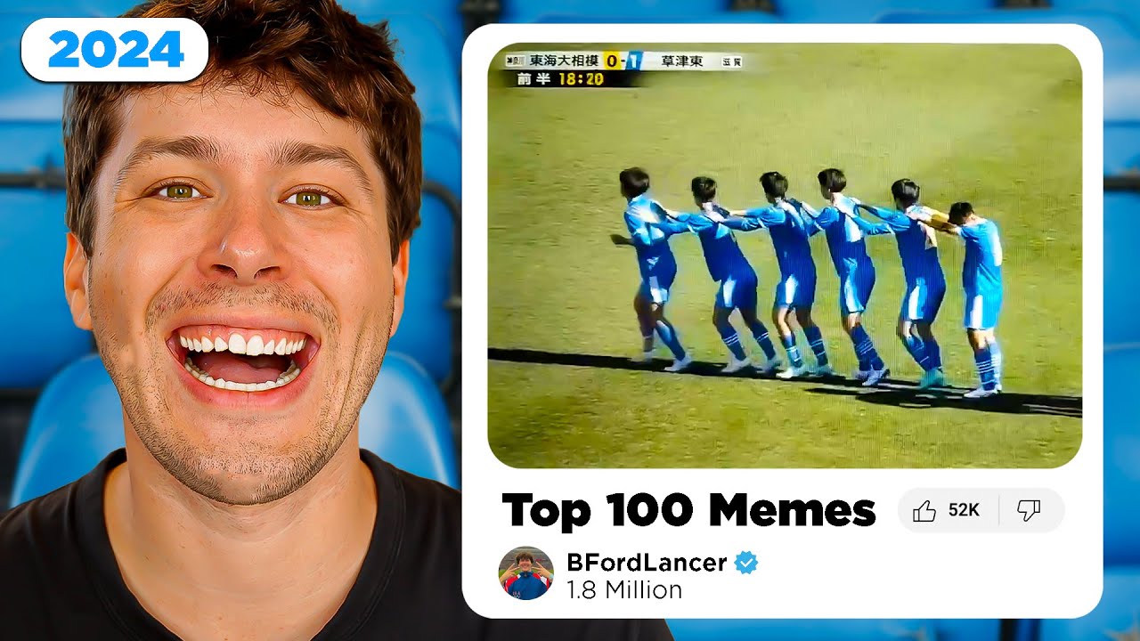 Top 100 Football Memes of the 2024