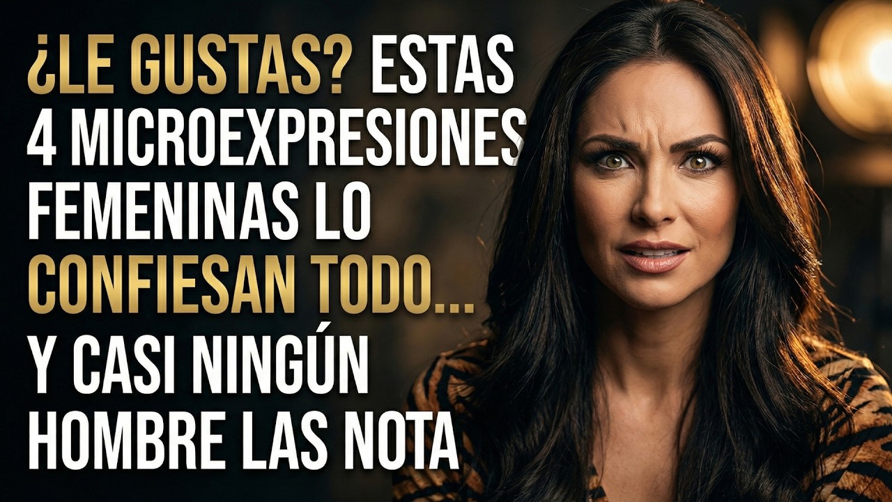 ¿Le Gustas? Estas 4 Microexpresiones Femeninas lo Confiesan Todo… y Casi Ningún Hombre las Nota