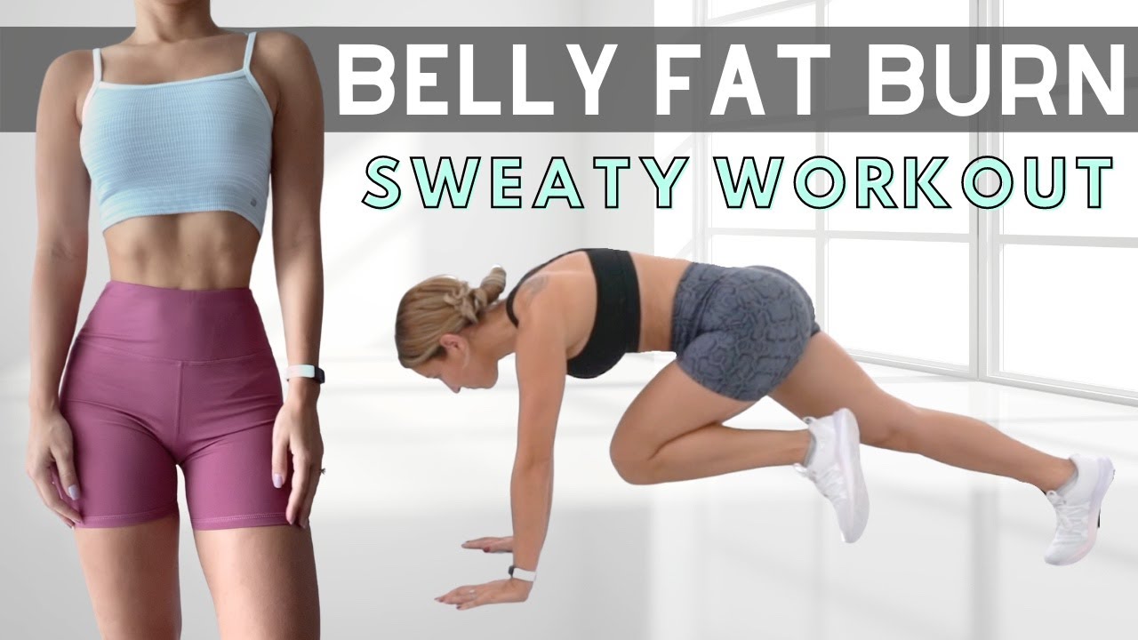 BELLY FAT BURN in 10 mins | At Home HIIT Cardio WORKOUT 💦