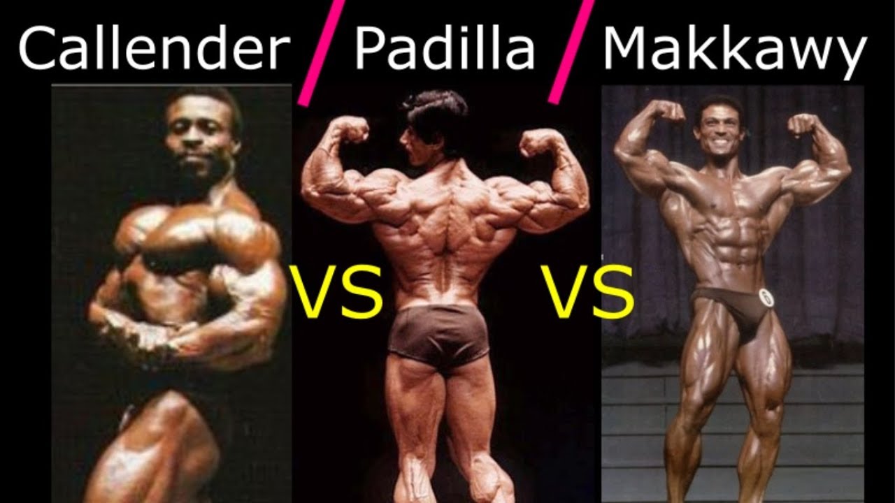 Roy Callender vs Danny Padilla vs Mohamed Makkawy *1980's BODYBUILDING*
