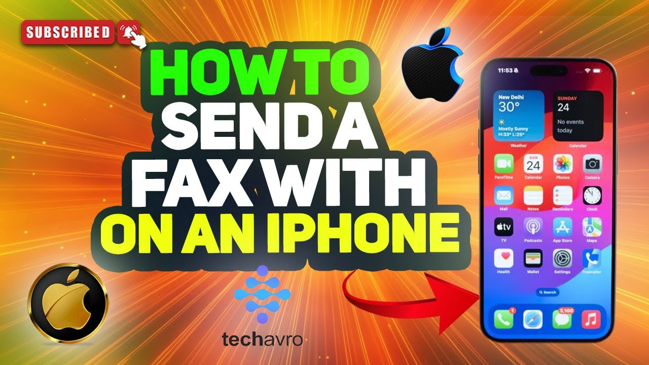 How to send a fax with iPhone or iPad 2025