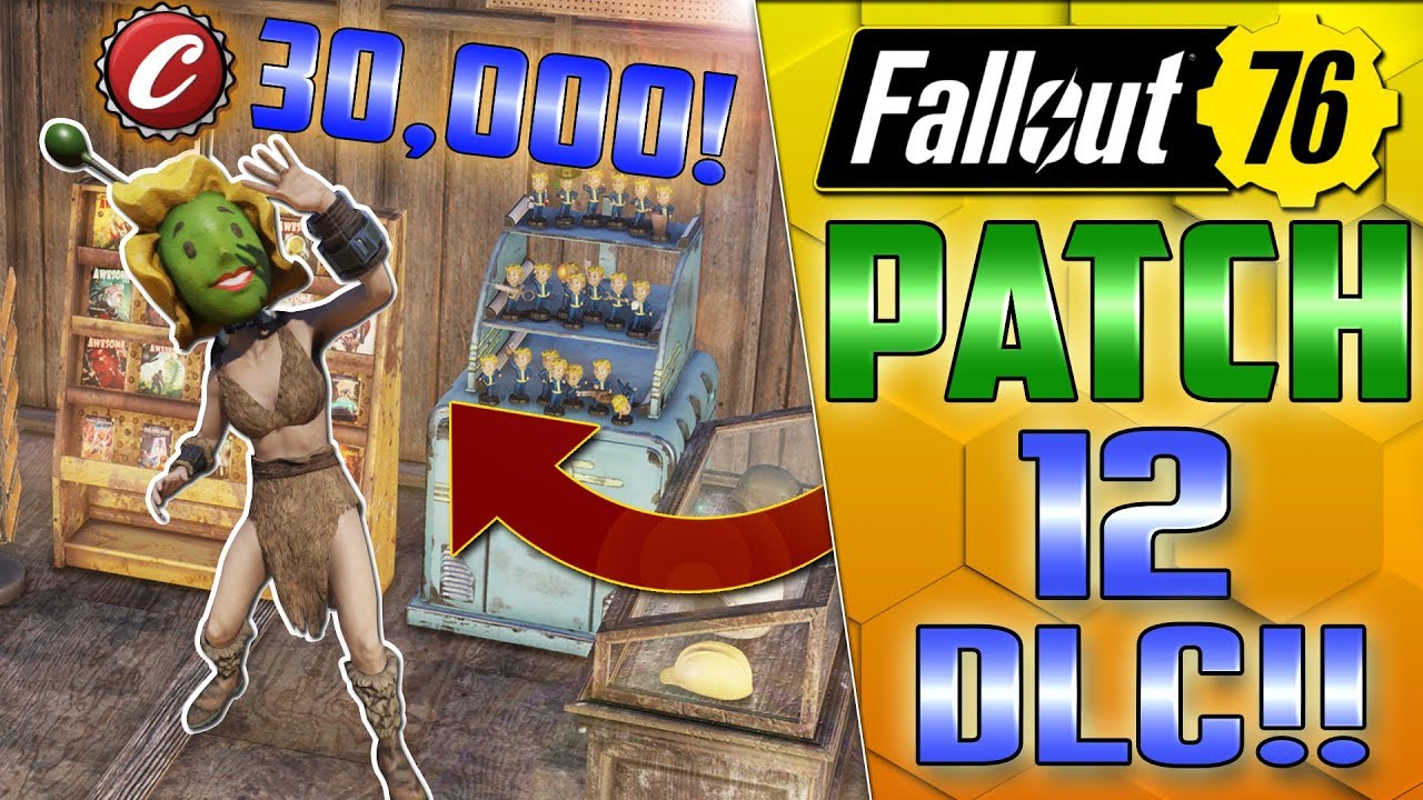 BETHESDA GIVES 30K CAPS, DISPLAY CASES AND VAULT RAIDS!! - FALLOUT 76 PATCH 12 UPDATE NEWS!!