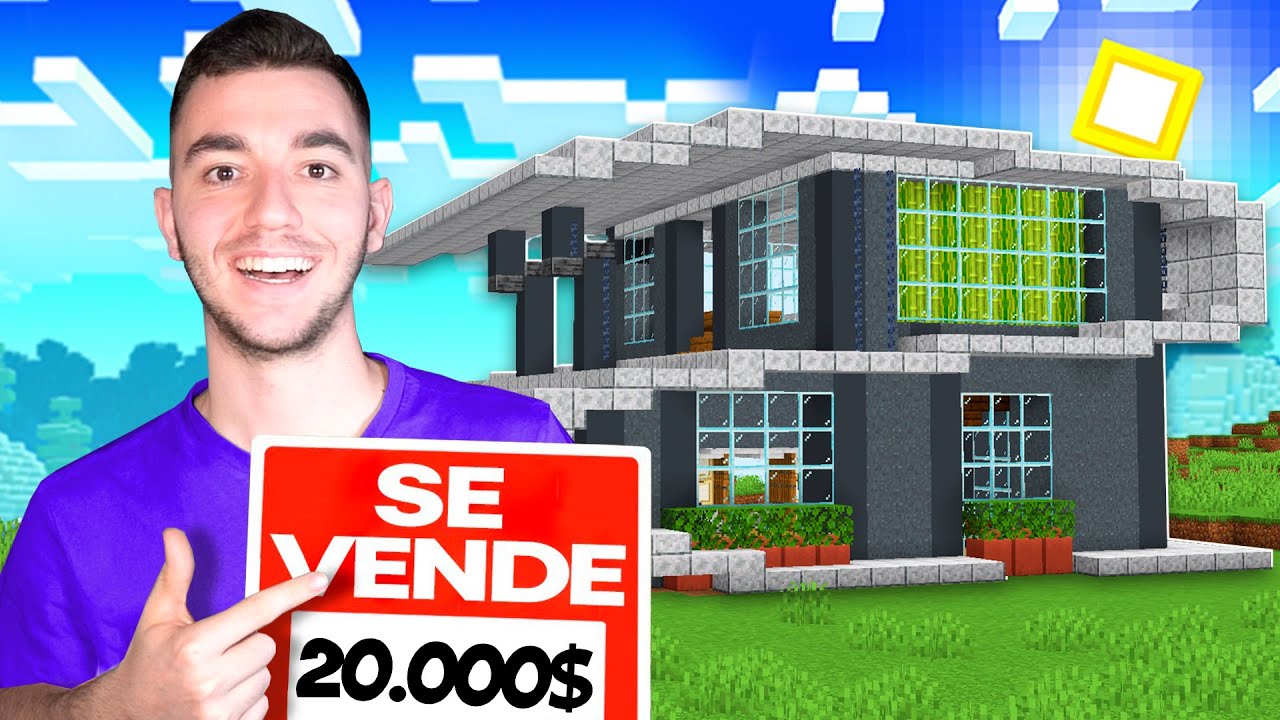 COMPRÉ Casas para REFORMAR y VENDER en mi SERVIDOR de MINECRAFT