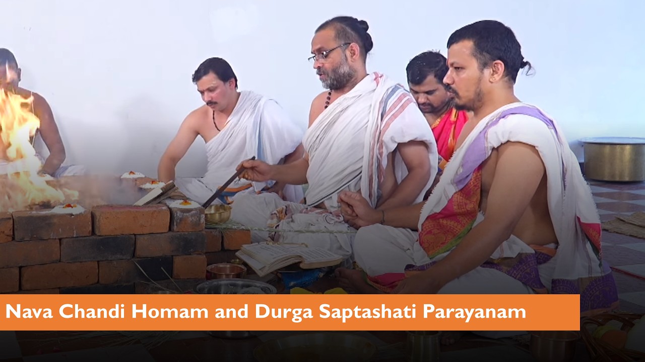 Nava Chandi Homam and Durga Saptashati Paaraayanam on 28th Oct 2023 | The Ghanapati