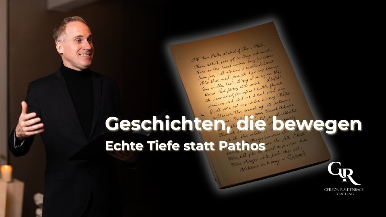 Trauerreden mit Wirkung: 3 Storytelling-Techniken für berührende Geschichten ohne Pathos