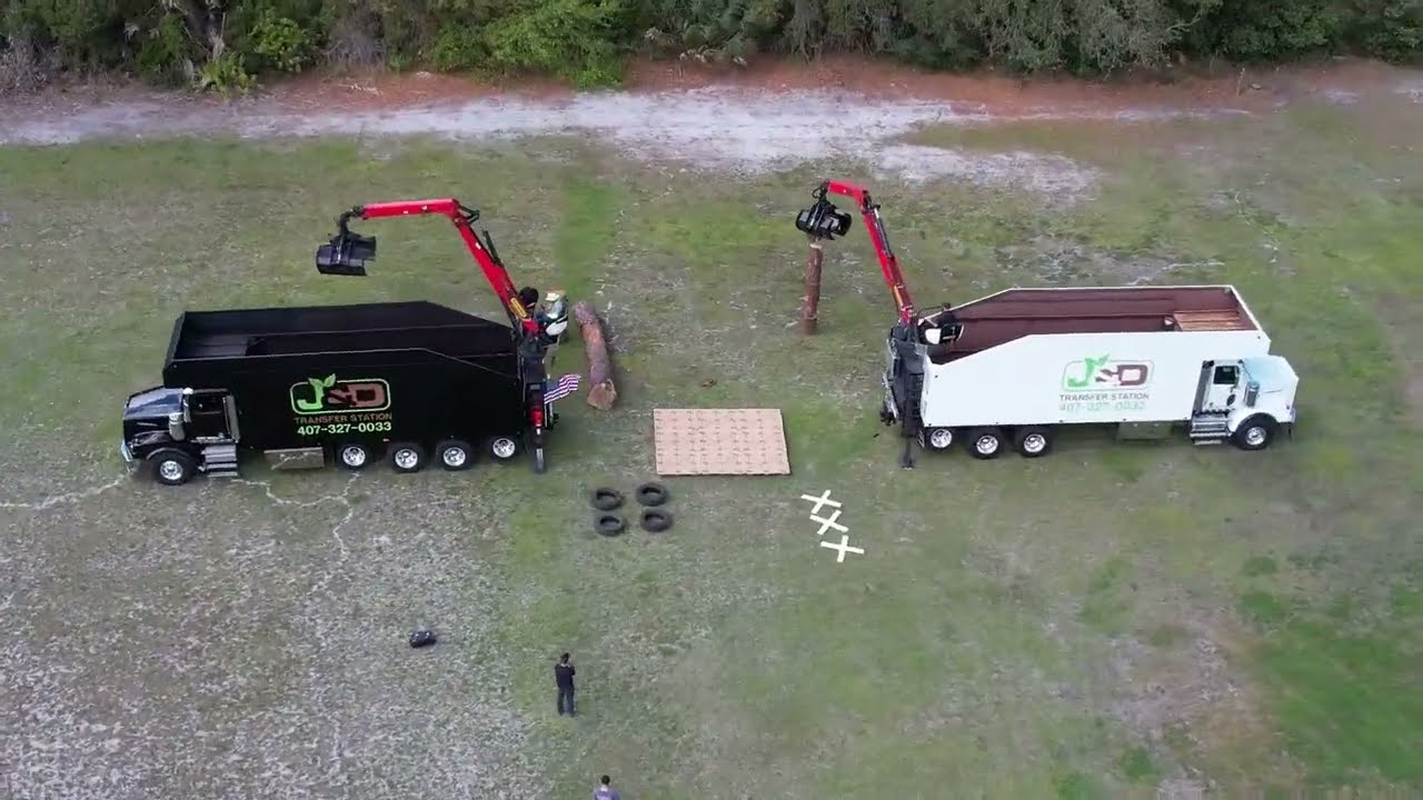 75YD Grapple Truck Build Series Part 6. The reveal and driving it back to FL. 550 HP CAT! Its LOUD!