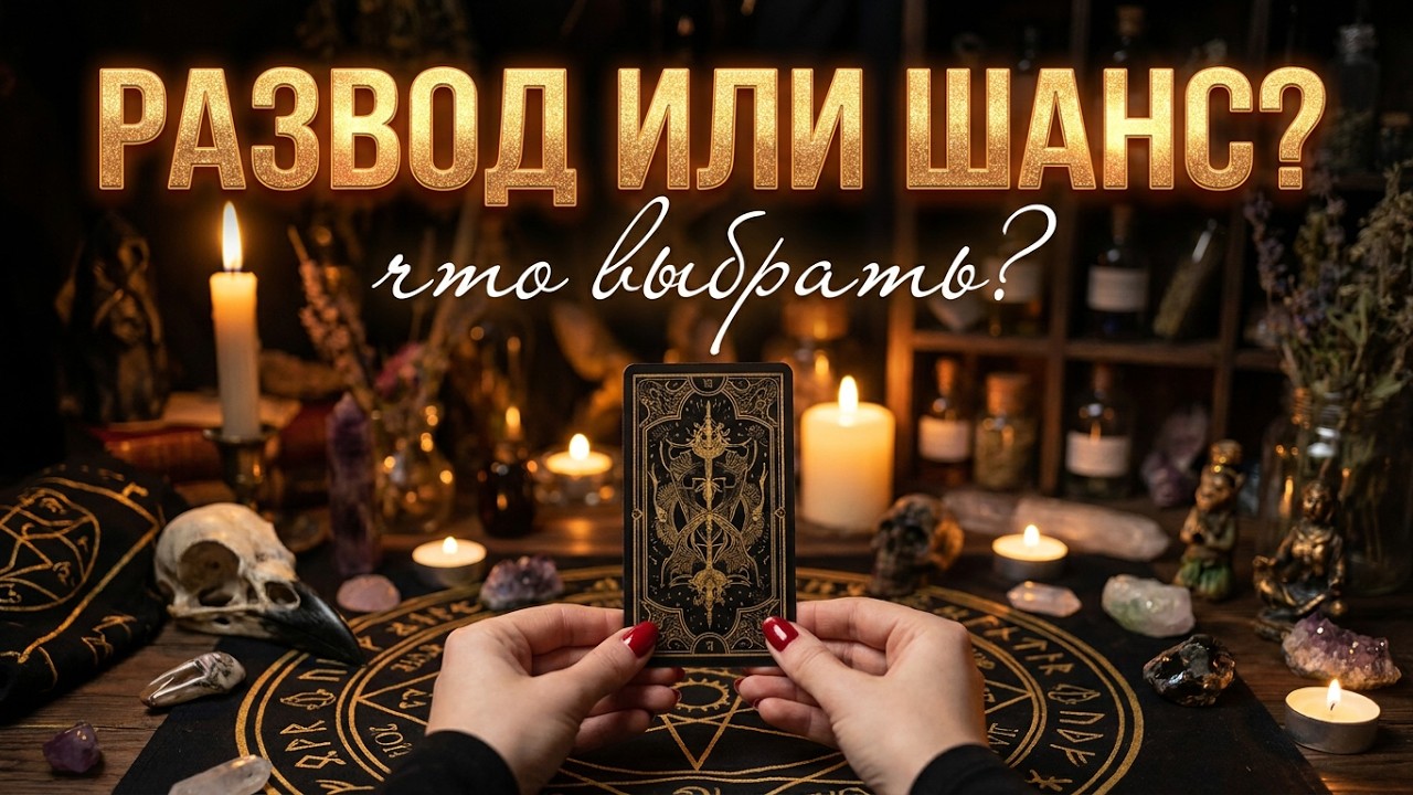 РАЗВОД ИЛИ ШАНС? 💔🤔 Таро на отношения. Что выбрать, когда сердце разрывается?