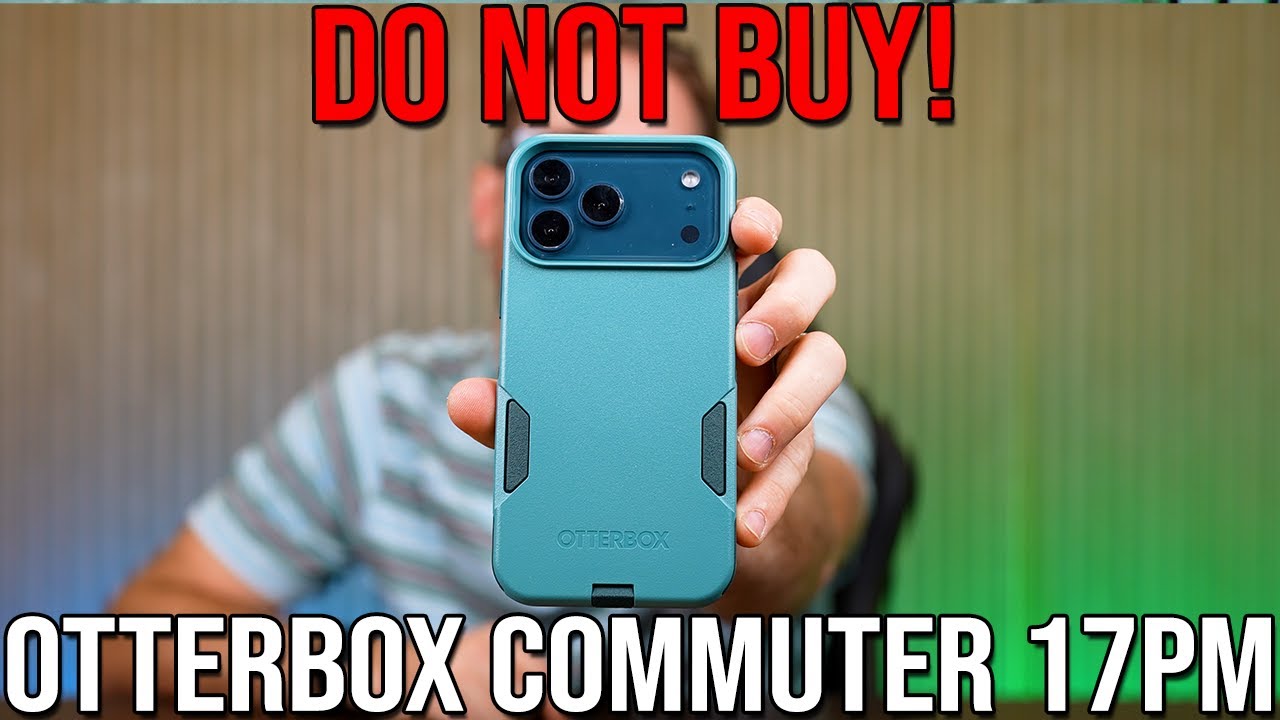 НЕ ПОКУПАЙТЕ! Otterbox Commuter для iPhone 17 Pro Max