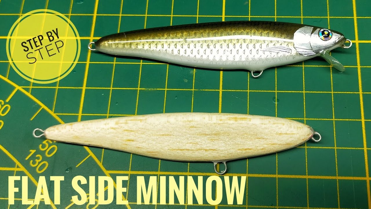 Lure Making Flat Side Minnow - part 1