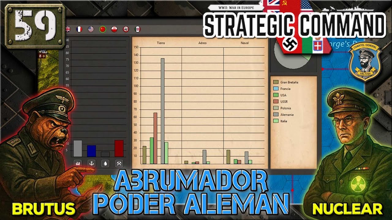 La impresionante fuerza de Alemania en NÚMEROS | Strategic Command: WiE