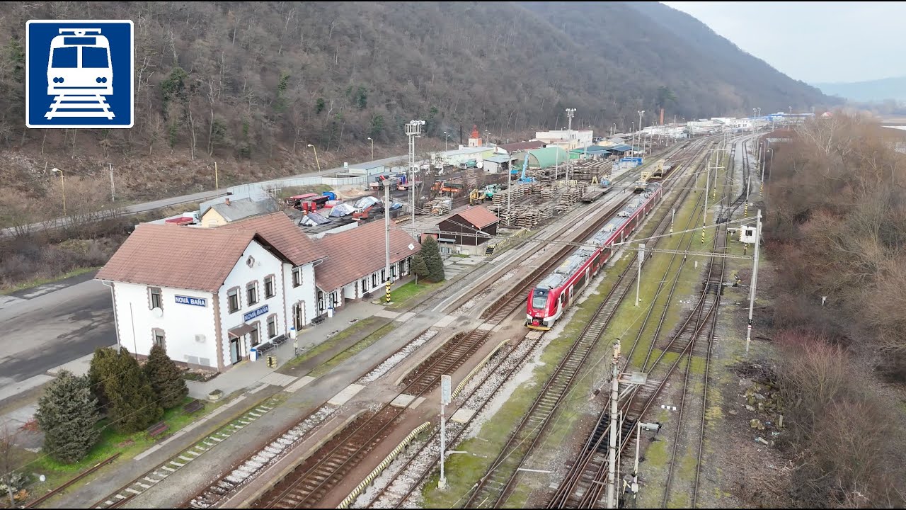 Rekonštrukcia železničnej trate Kozárovce - Hronský Beňadik - Nová Baňa. Časť 1/2 (január 2025)
