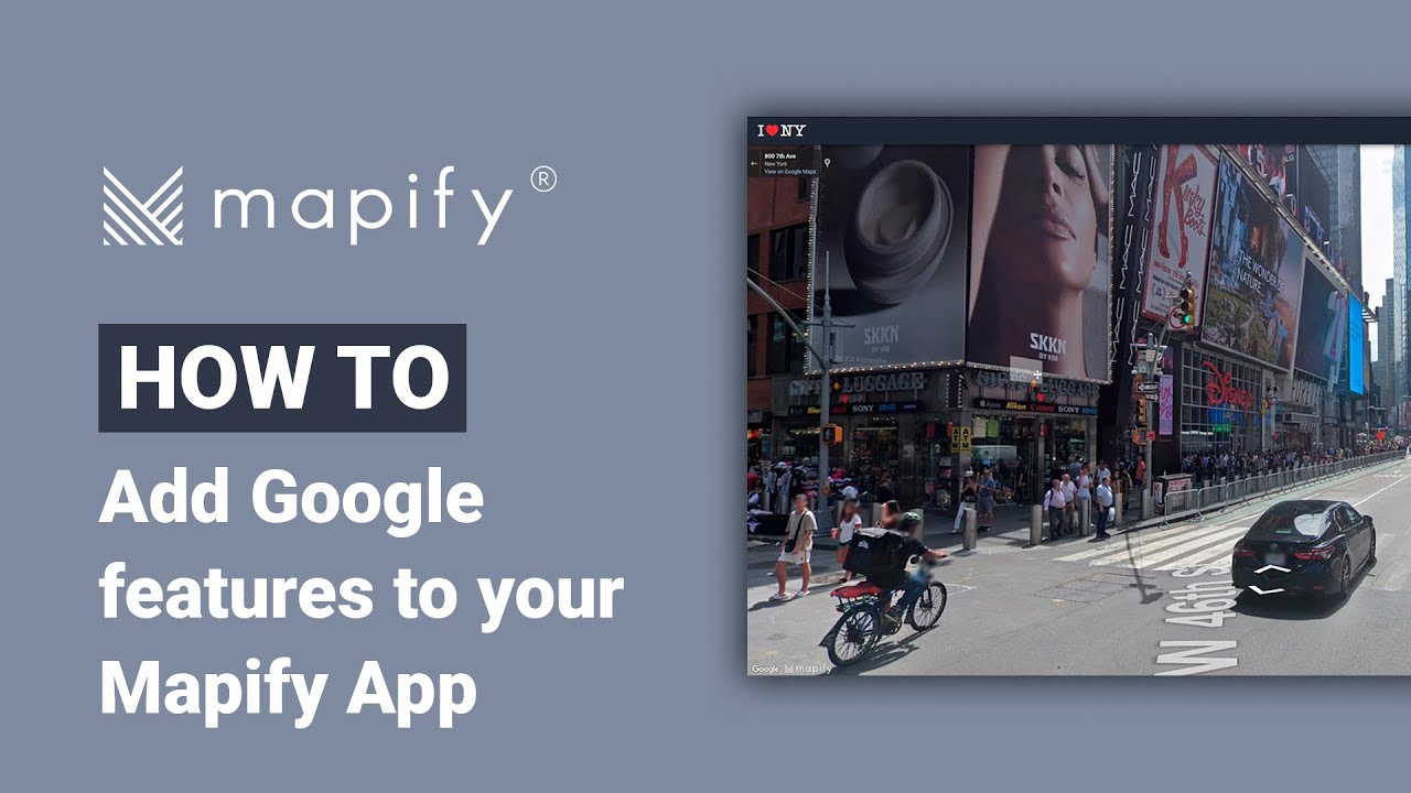 How To Add Google features to your Mapify App