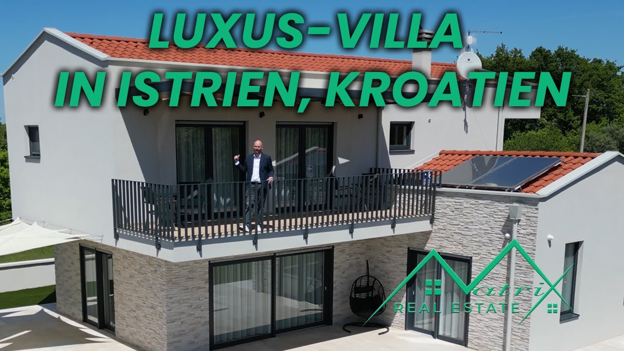 Moderne Luxusvilla mit beheiztem Pool,  Poreč, Istrien, Kroatien