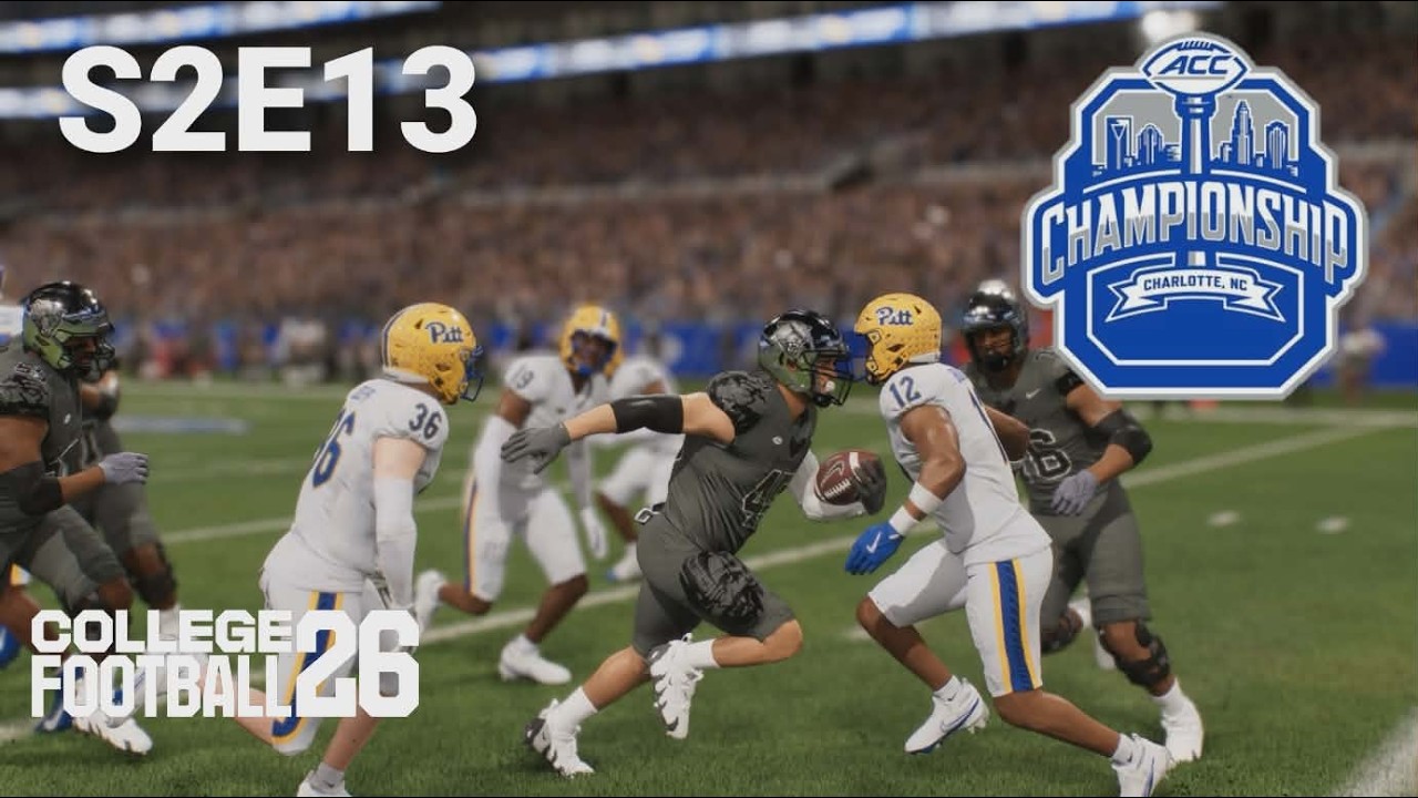 CFB26 S2E13 Rhythm Platinum Panthers Teambuilder Dynasty ACC Championship Game