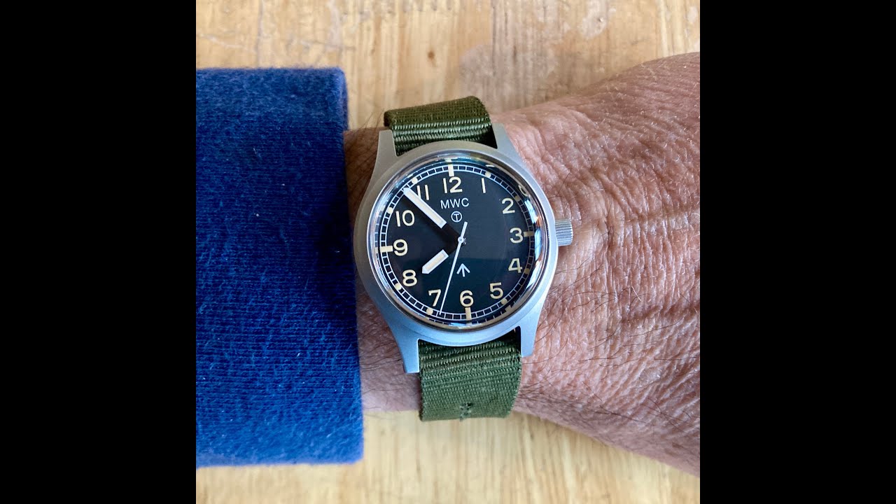 MWC 1940s to 1960s Pattern General Service Watch with 24 Jewel Automatic Movement - First Look