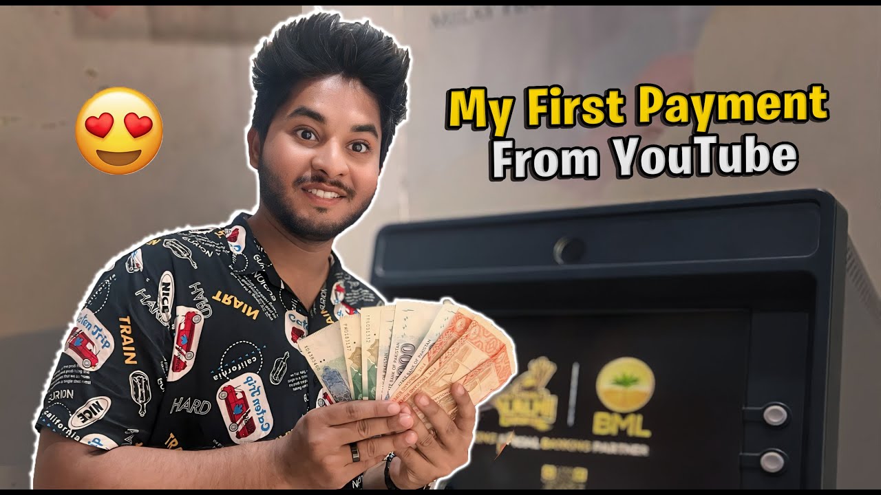 My First Payment From YouTube | Kitna Mila ?