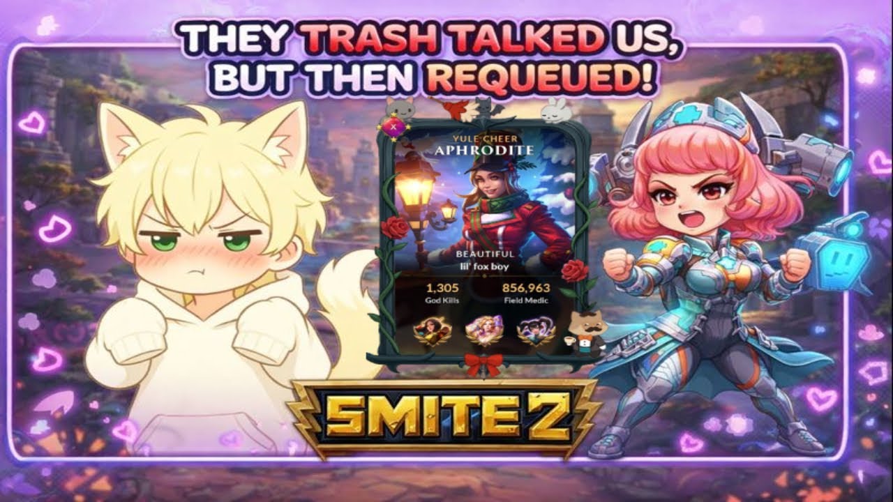 They TRASH TALKED US but then REQUEUED?!? - Smite 2 Joust Gameplay