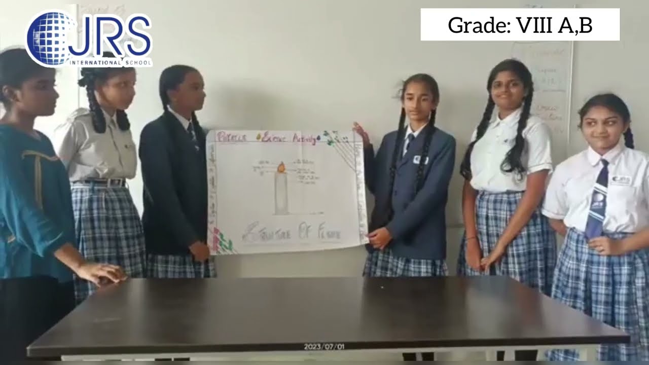 Grade VIII Physical Science Club Activity -Presented By Science Educator Ms.Nagasunitha