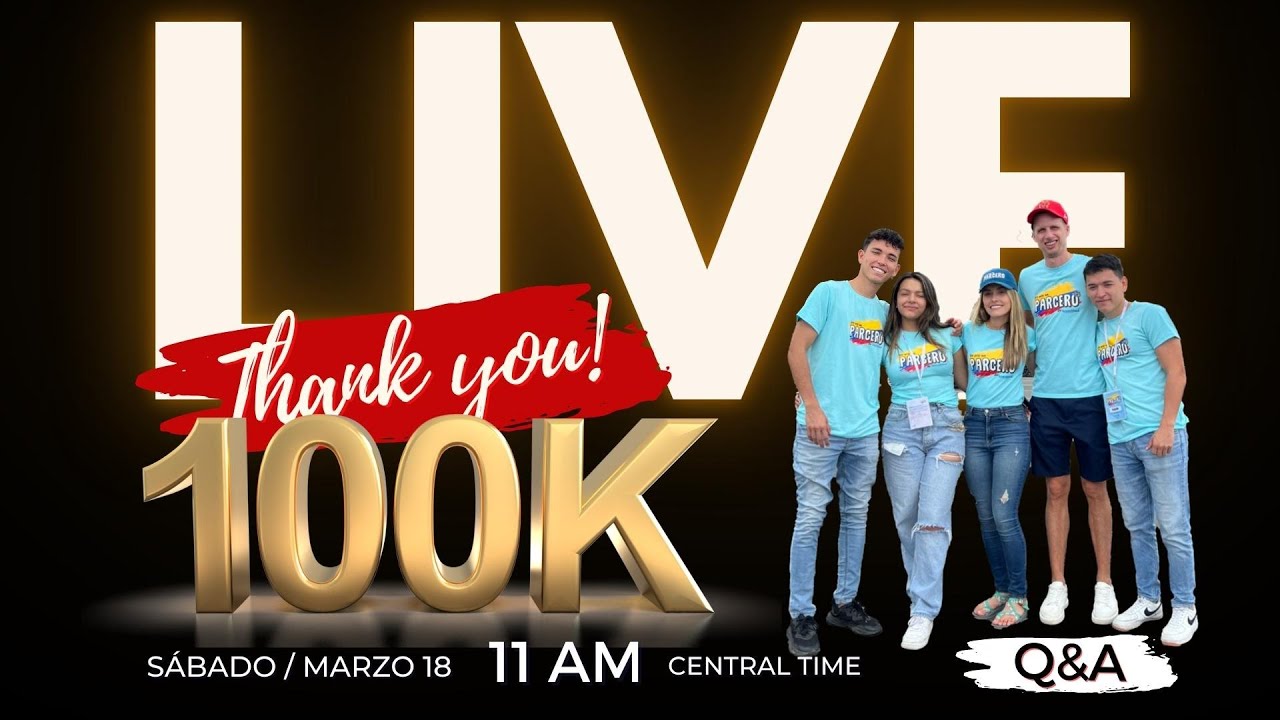 100K Subs Special Live | Q&A With Our Team [Gracias por tu Apoyo]